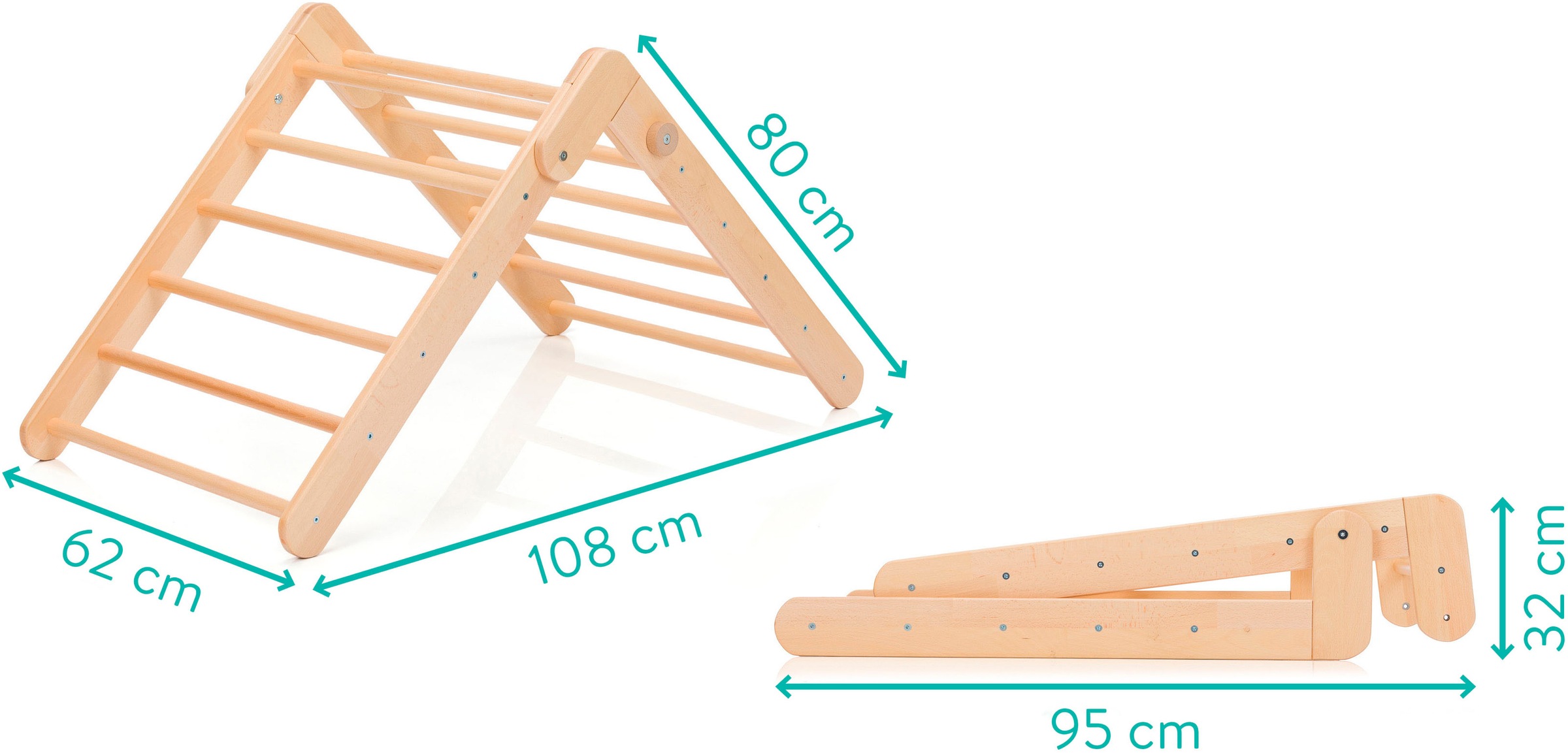 Fillikid Klettergerüst »Kletterdreieck«