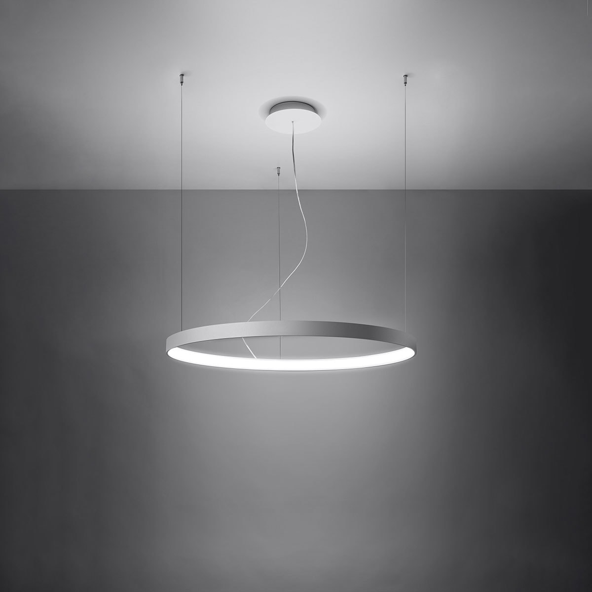 SOLLUX lighting Kronleuchter »RIO«, 1 flammig, Leuchtmittel LED-Modul | LED fest integriert, Slush -Einstellung
