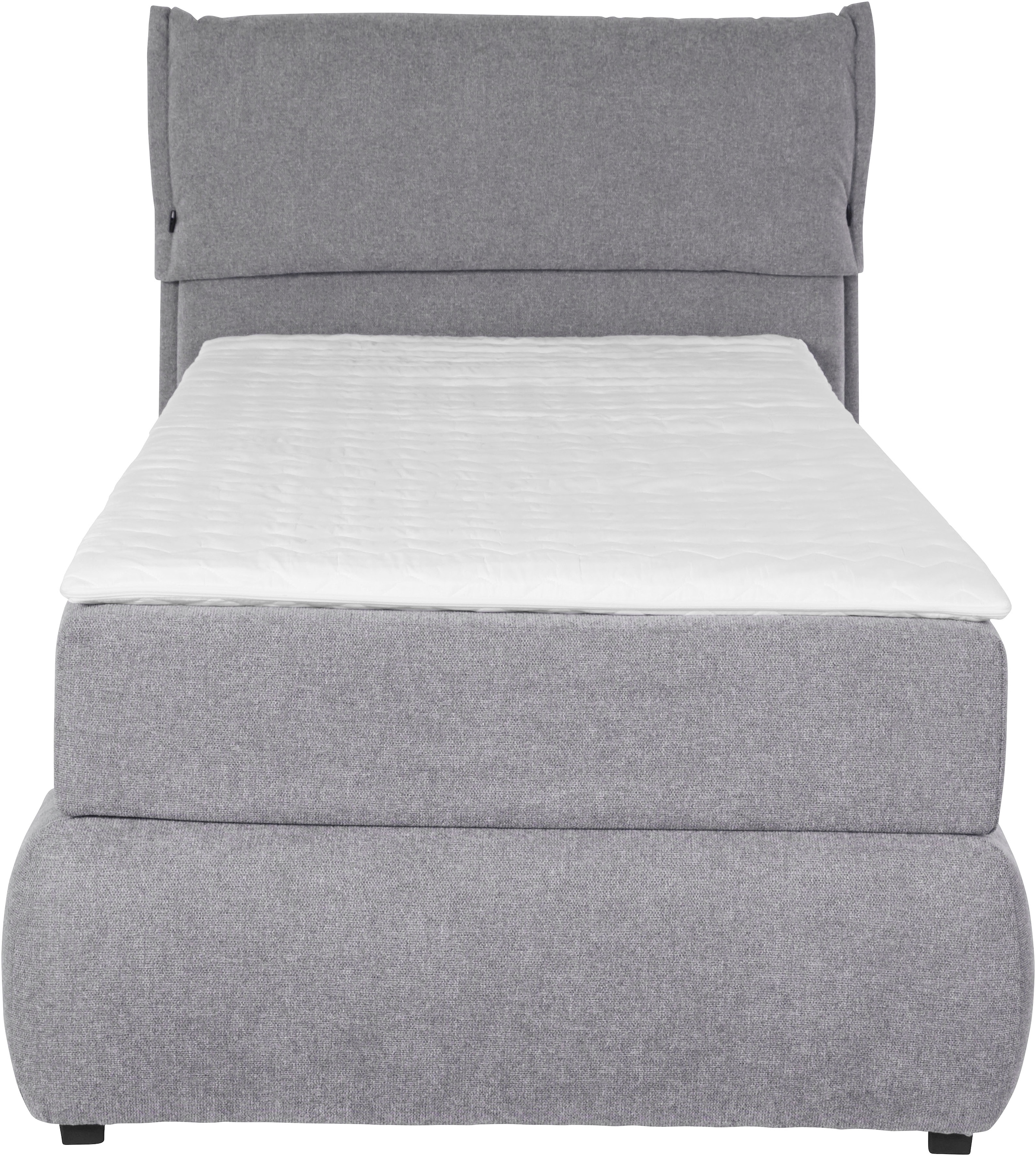 Home affaire Boxspringbett »Jenson« in 4 Farben, 4 Breiten, 3 Matratzenarten in 2 Härtegraden, Topper