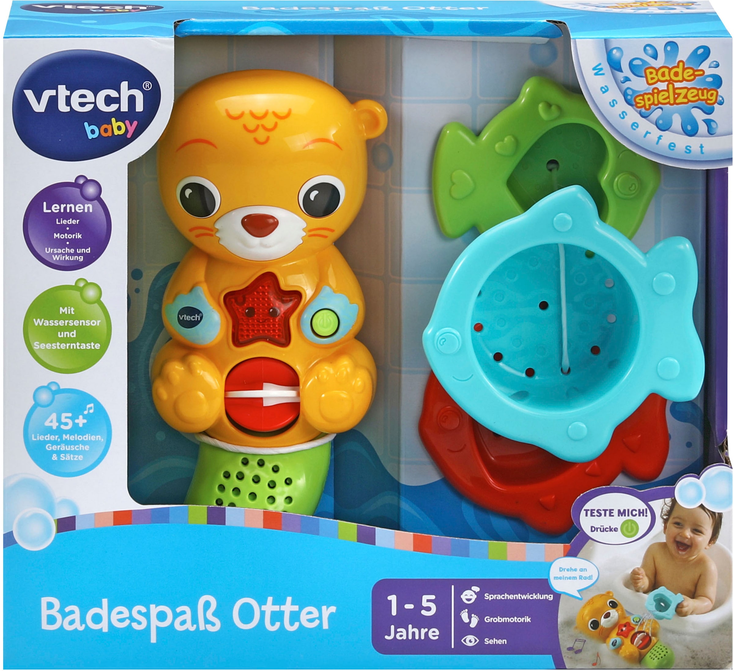 Vtech® Badespielzeug »Vtech Baby, Badespaß Licht kaufen Otter«, und online Sound mit