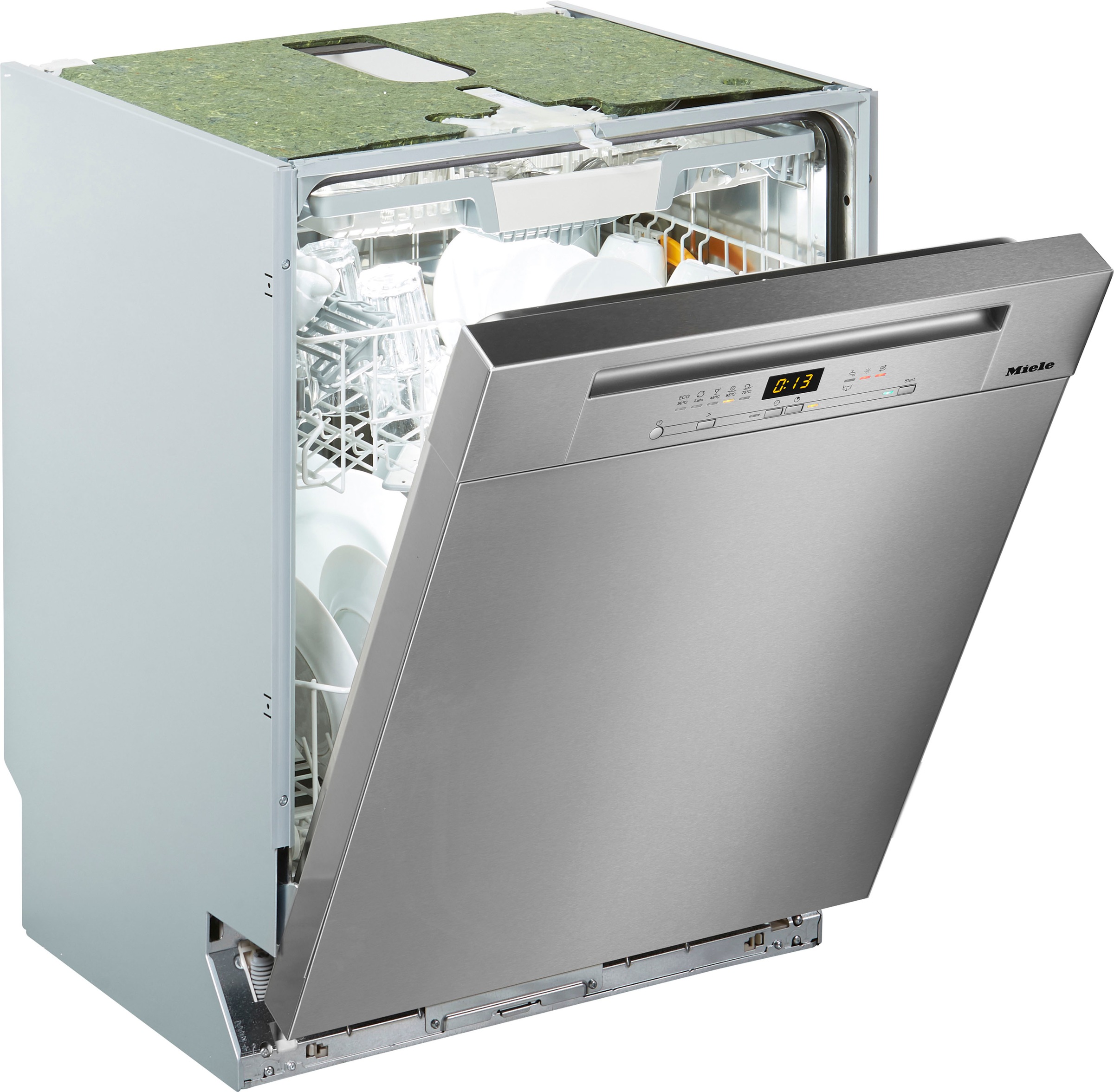 Miele Unterbaugeschirrspüler »G 5210 SCU Active Plus«, 14 Maßgedecke, Verschmutzungserkennung und ReinigerAgent