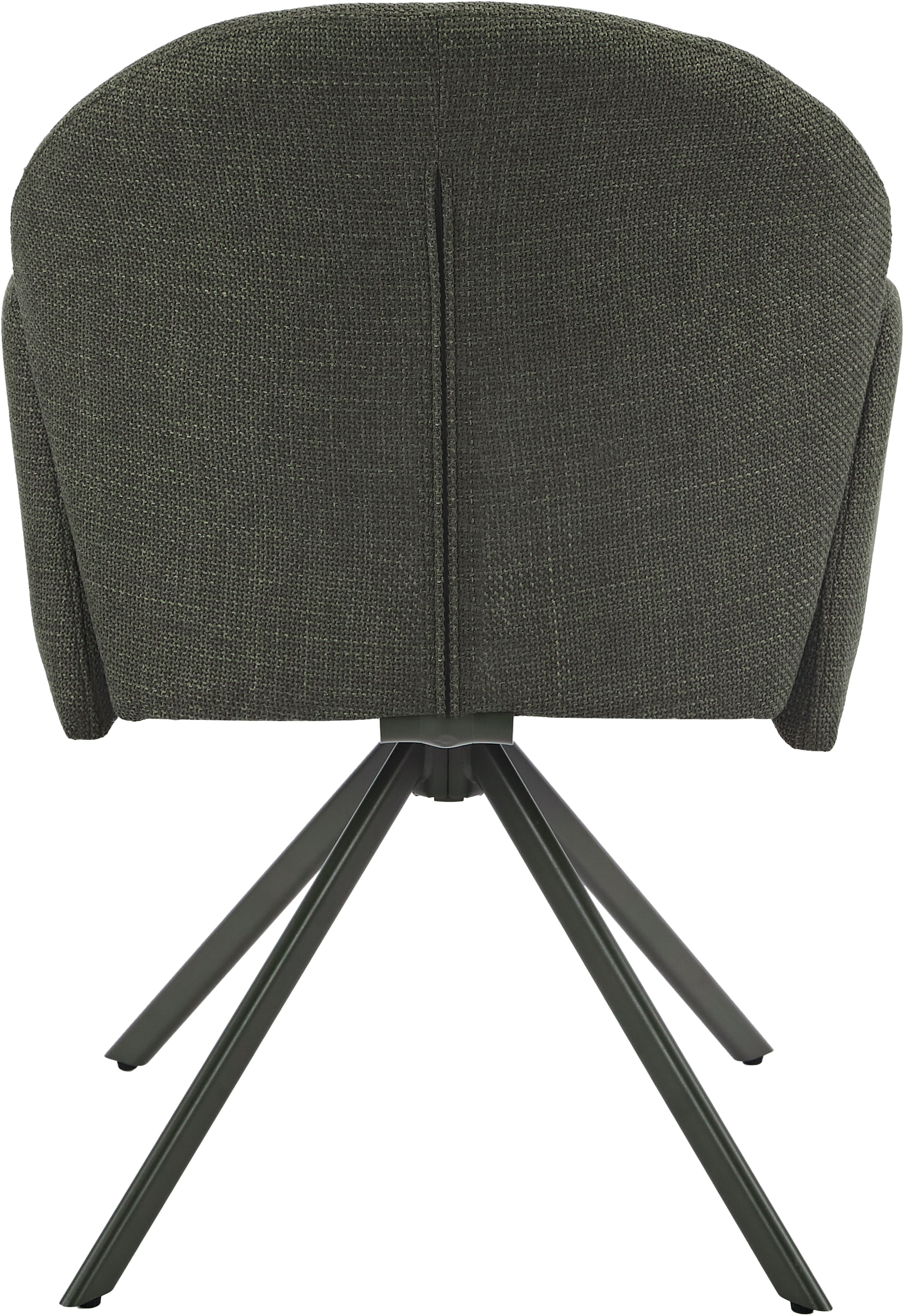 HELA Armlehnstuhl »HOLLY« (Set) 1 Stk.360° drehbar, Armlehnen, Gestell angepasst, Swing Back Komfortrücken