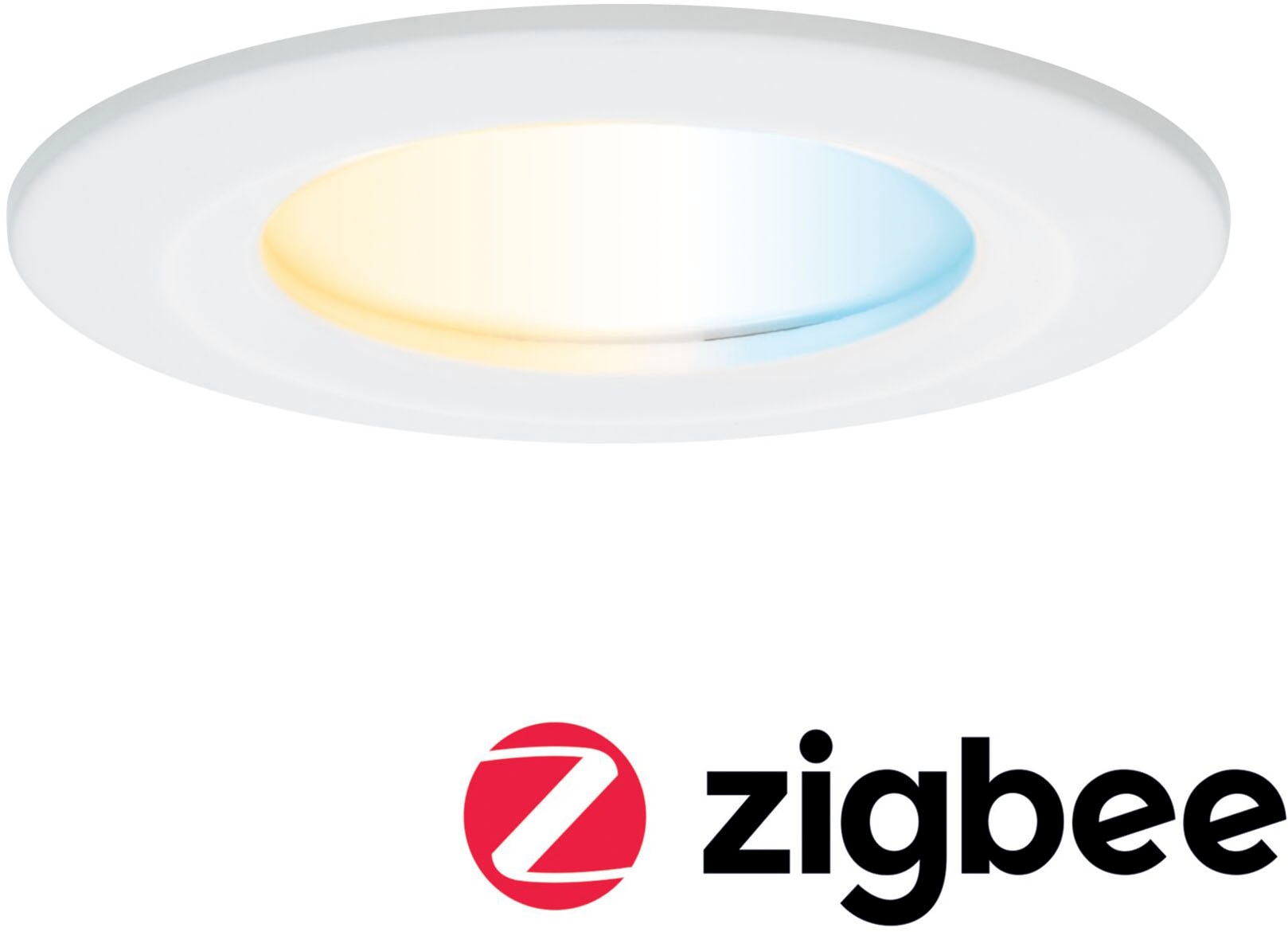 Paulmann LED Einbauleuchte »LED Einbauleuchte Nova Coin IP44 rund 78mm«, 1 flammig, Leuchtmittel LED-Modul | LED fest integriert, Memoryfunktion, Farbwechsler, Farbsteuerung, Dimmer, Smart Home