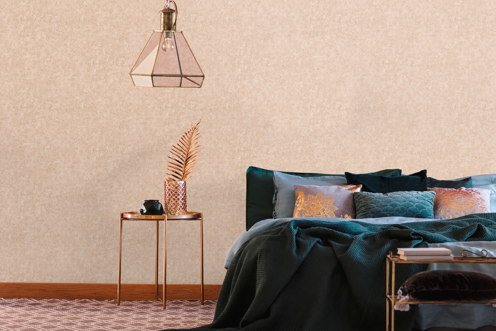living walls Vliestapete »Metropolitan Stories. Travel Styles. Tapete Putzoptik«, matt-gemustert-neutral, Struktur-Tapete Putzoptik Tapeten Wohnzimmer Schlafzimmer Küche Design