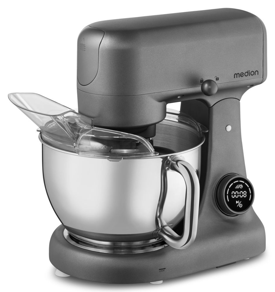 Medion® Küchenmaschine »MD 12600, 8 Geschwindigkeitsstufen, Impulsfunktion, günstig online kaufen