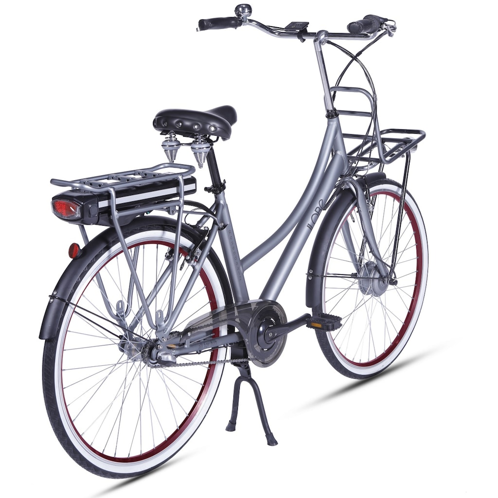 LLobe E-Bike »Rosendaal Lady 10,4 Ah«, 3 Gang, Frontmotor 250 W