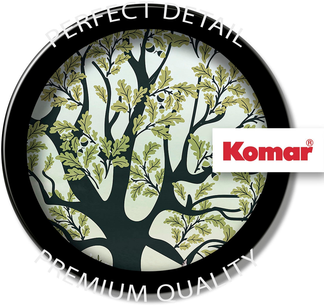 Komar Fototapete »Digitaldruck Vlies - Bambi Forest Friends - Größe 400 x 250 cm«, bedruckt, Kinderzimmer