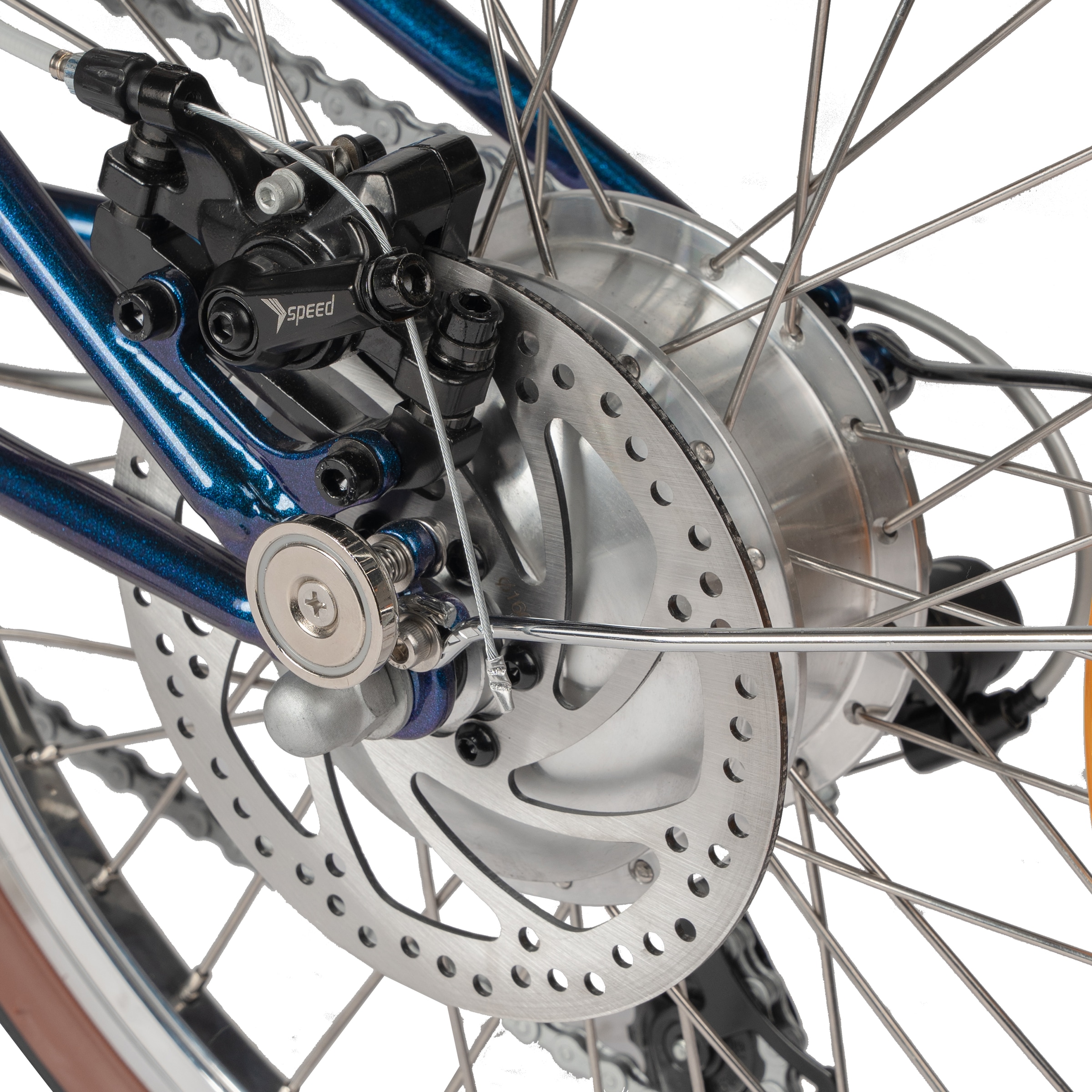 Maxtron »Smart 20, Klapprad« 3 Gang Shimano Tourney Schaltwerk Kettenschaltung Heckmotor 250 W Kompakt und platzsparend für Alltag