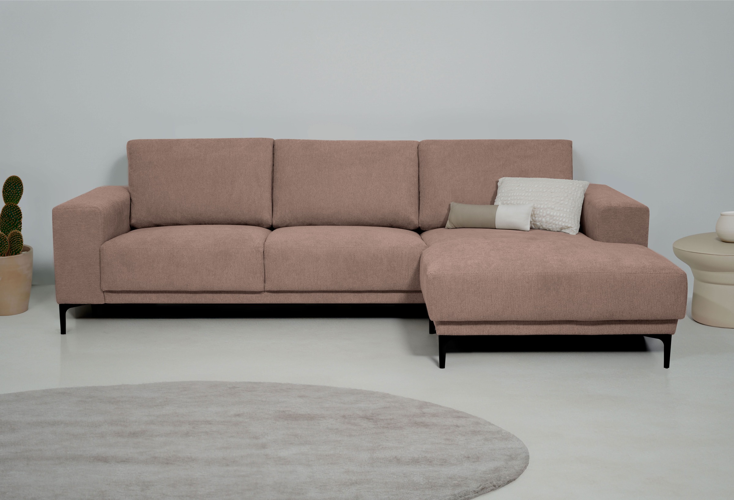 OTTO home Ecksofa »Xander, L-Form,« Breite 280 cm, Soft-Touch Chenille, sch günstig online kaufen