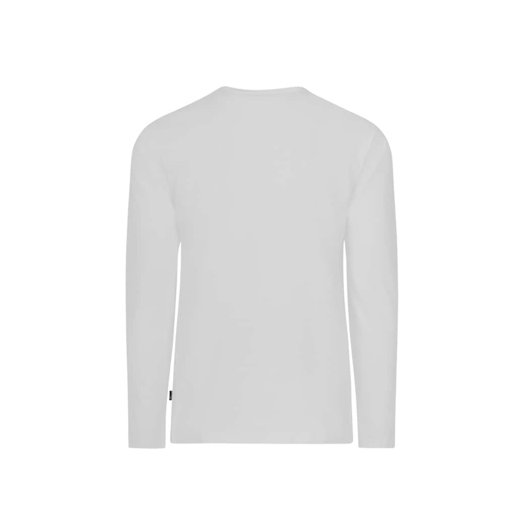 Trigema Longsleeve »TRIGEMA Langarmshirt mit Knopfleiste«, (1 tlg.)