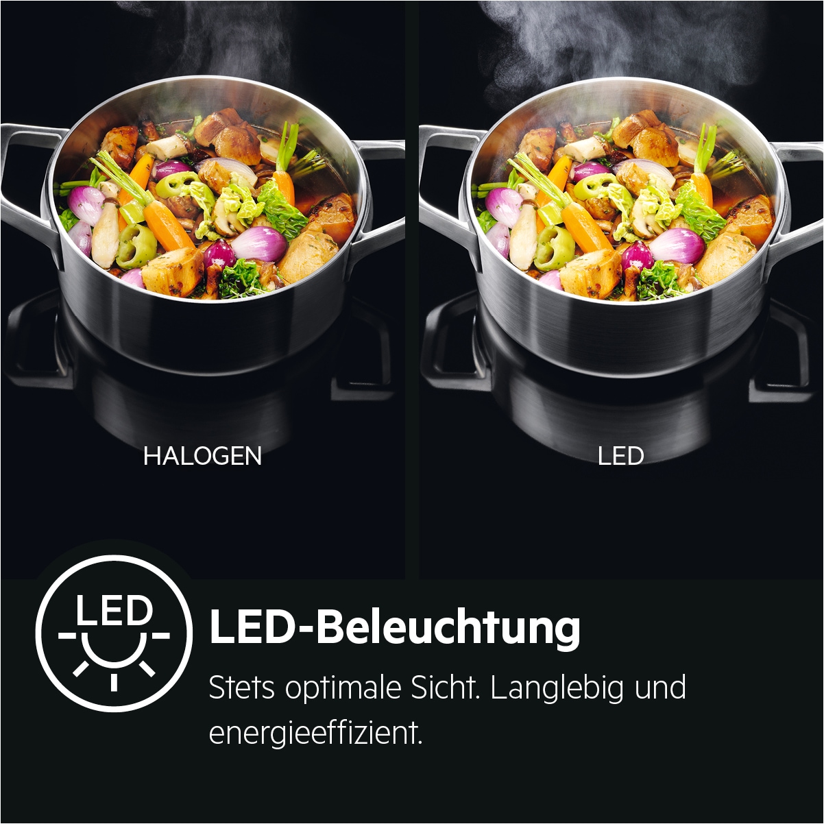 AEG Wandhaube »DPE5660B«, Serie 5000, Hochleistungsmotor