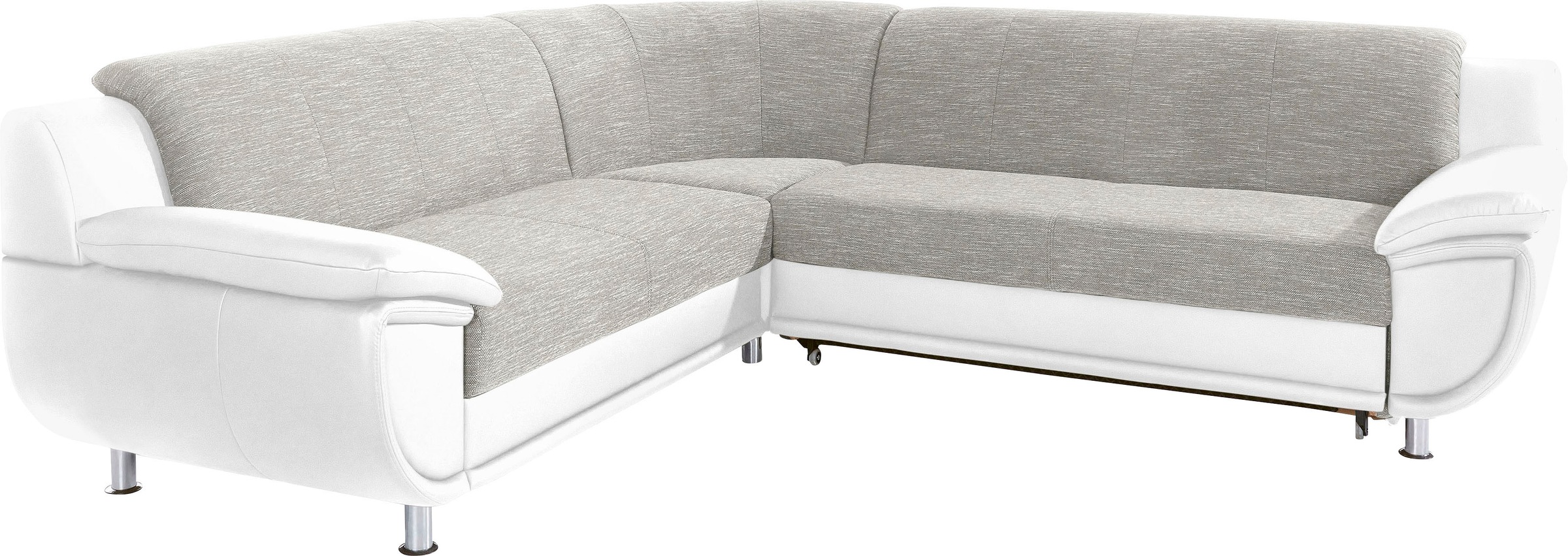 TRENDMANUFAKTUR Ecksofa »Rondo 3, zeitlos und modern, im Materialmix, L-For günstig online kaufen