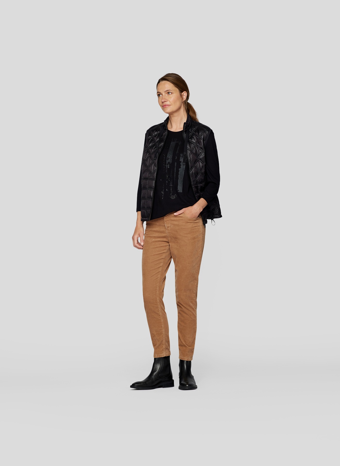 Rabe 3/4-Arm-Shirt, mit Frontprint