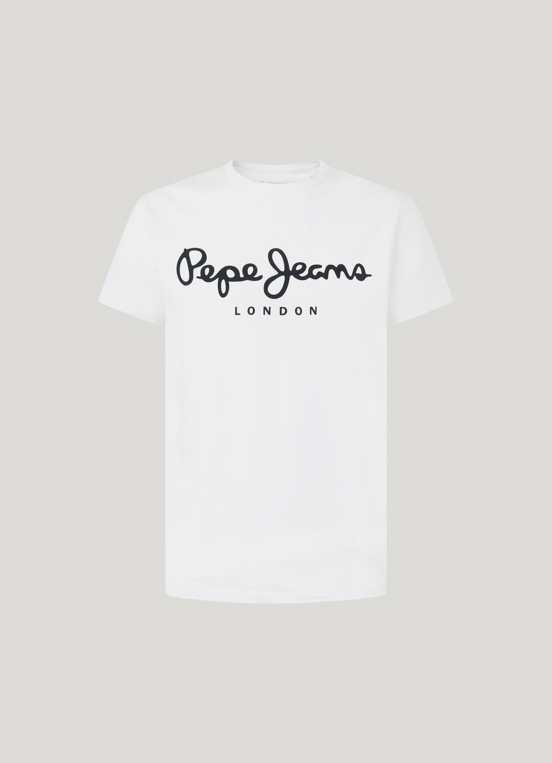 Pepe Jeans T-Shirt mit Markenprint vorne