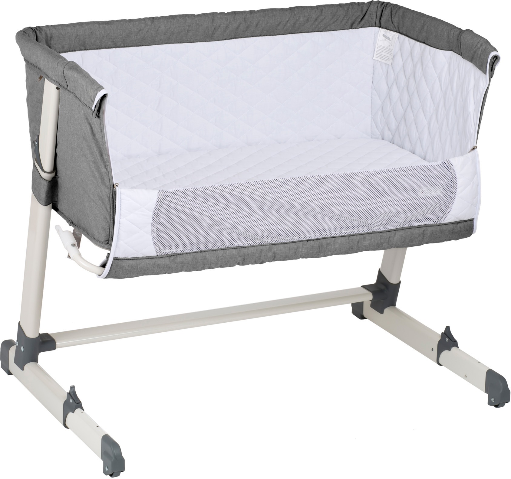 BabyGo Beistellbett »Together, grey«, faltbar günstig online kaufen