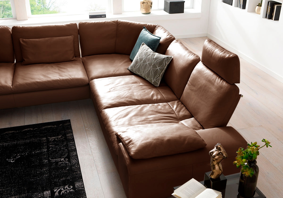 W.SCHILLIG Ecksofa »valentinoo, Designsofa, elegant und bequem, L-Form« mit günstig online kaufen