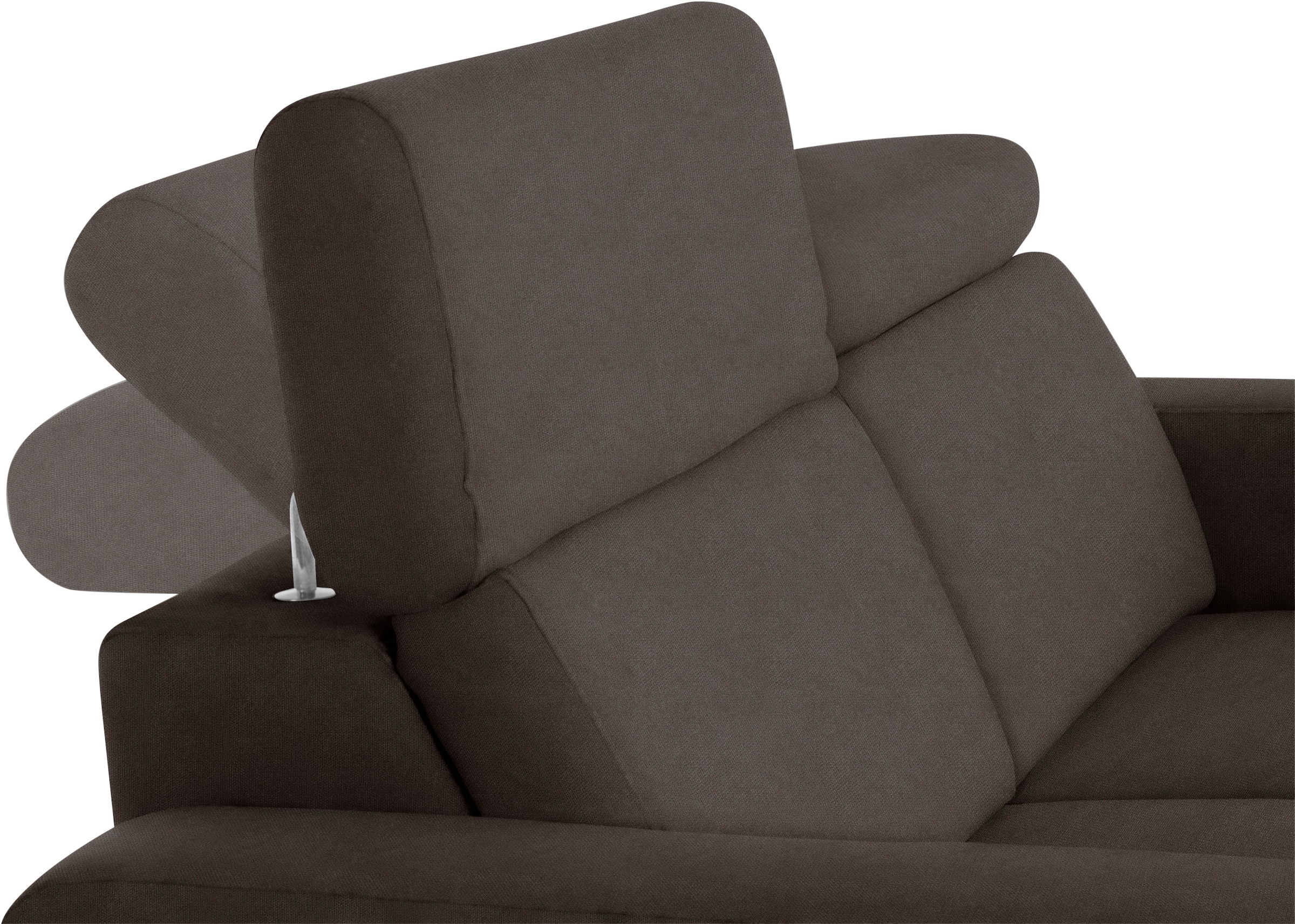 sit&more 2,5-Sitzer »Bologna«, inklusive Kopfteilverstellung und Federkern