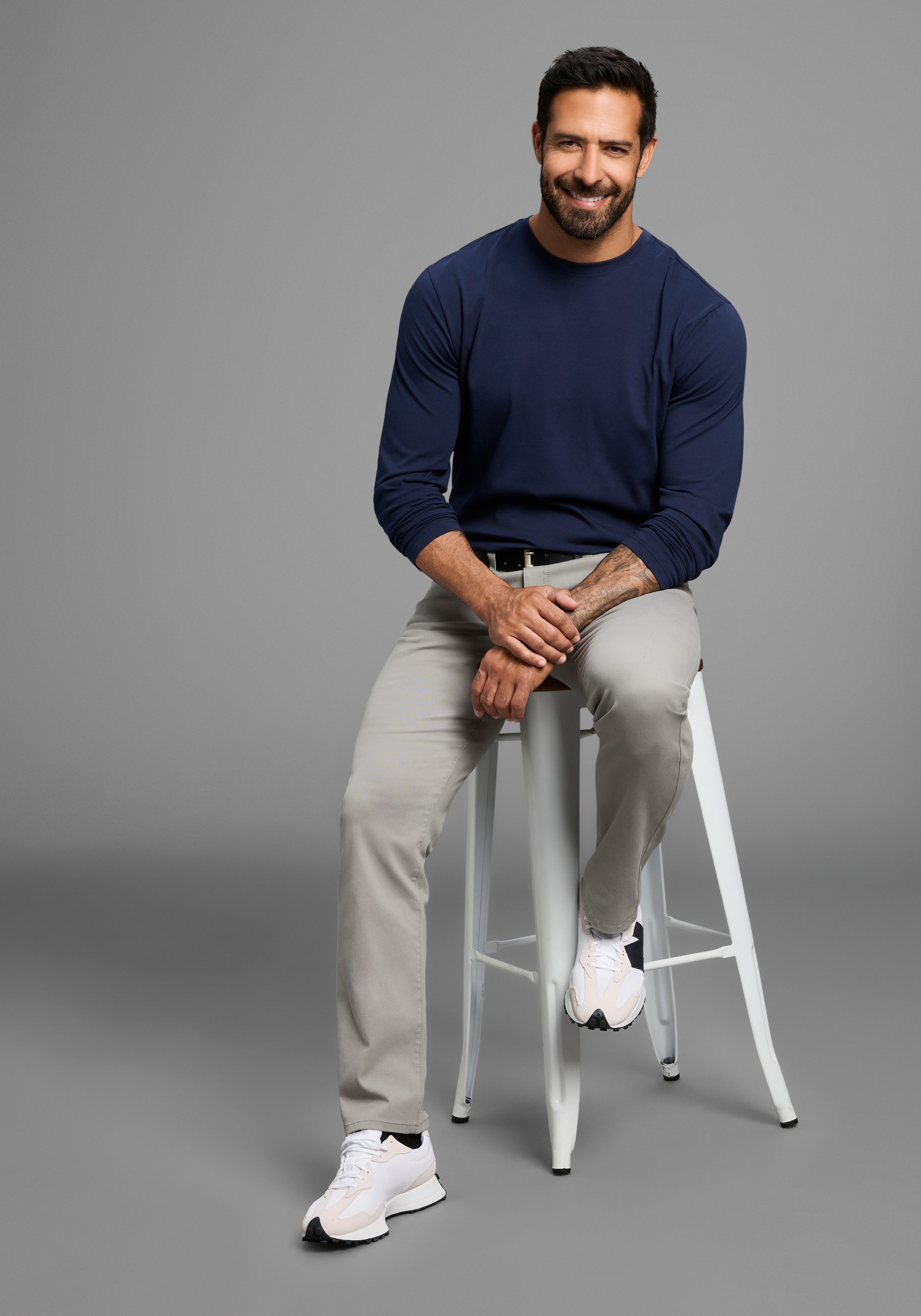 Man's World 5-Pocket-Hose  Stretchhose mit Dehnbund