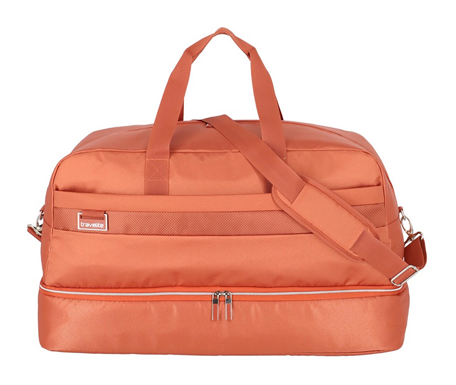 travelite Reisetasche »MIIGO Weekender mit Bodenfach«, Aufsteckfunktion und Bodenfach