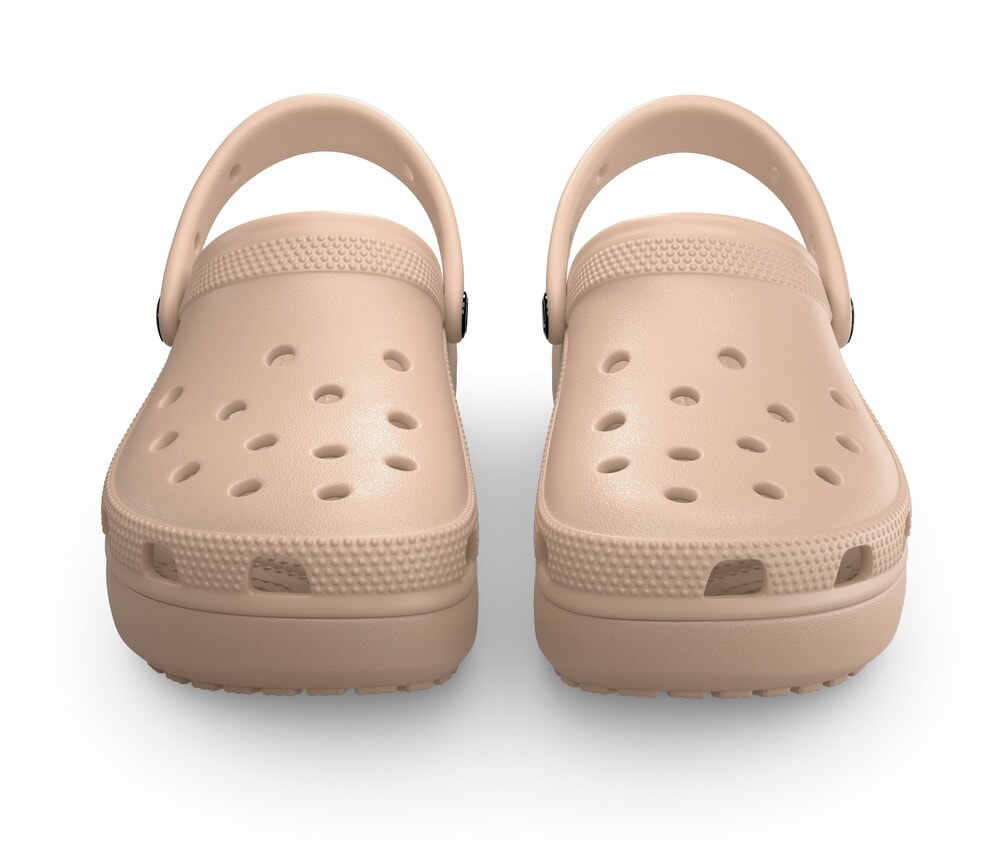 Crocs Clog »Classic Platform Clog W«  , Sommerschuh, Schlappen, Hausschuh, trendige Plateausohle