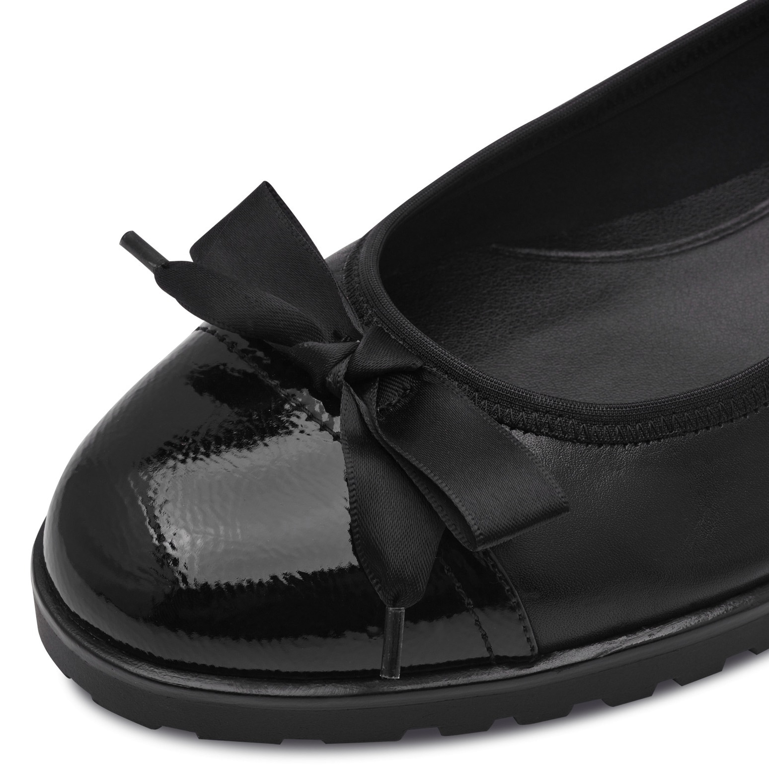 Tamaris Ballerina, Blockabsatz, Pumps, Businesschuh mit hübscher Textil-Schleife