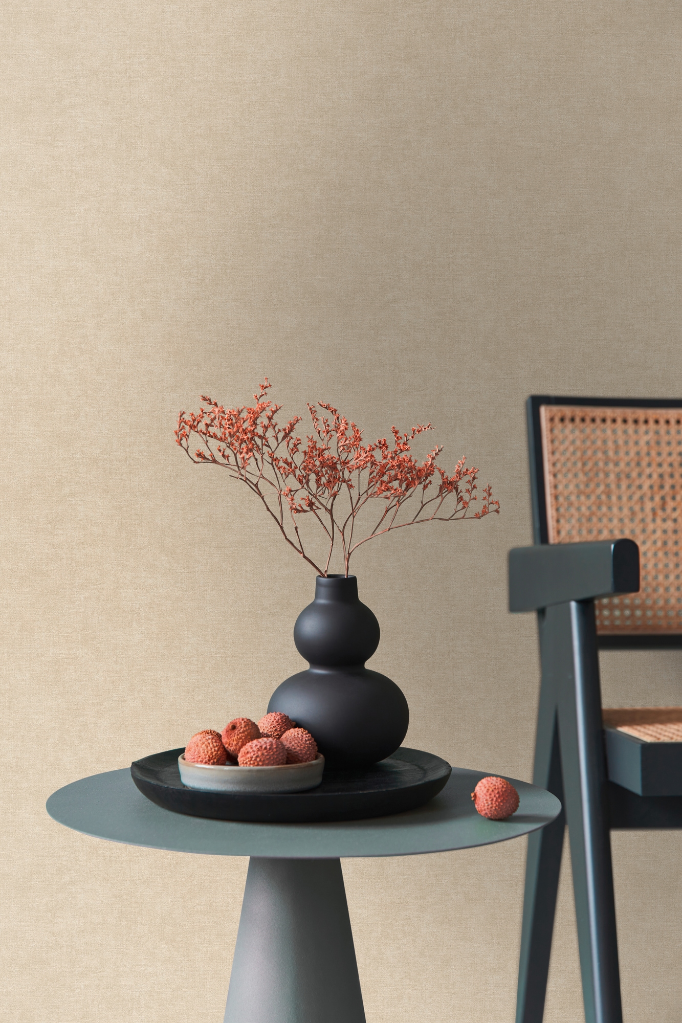 living walls Vliestapete »Smart Surfaces einfarbige Tapete Unitapete Strukt günstig online kaufen