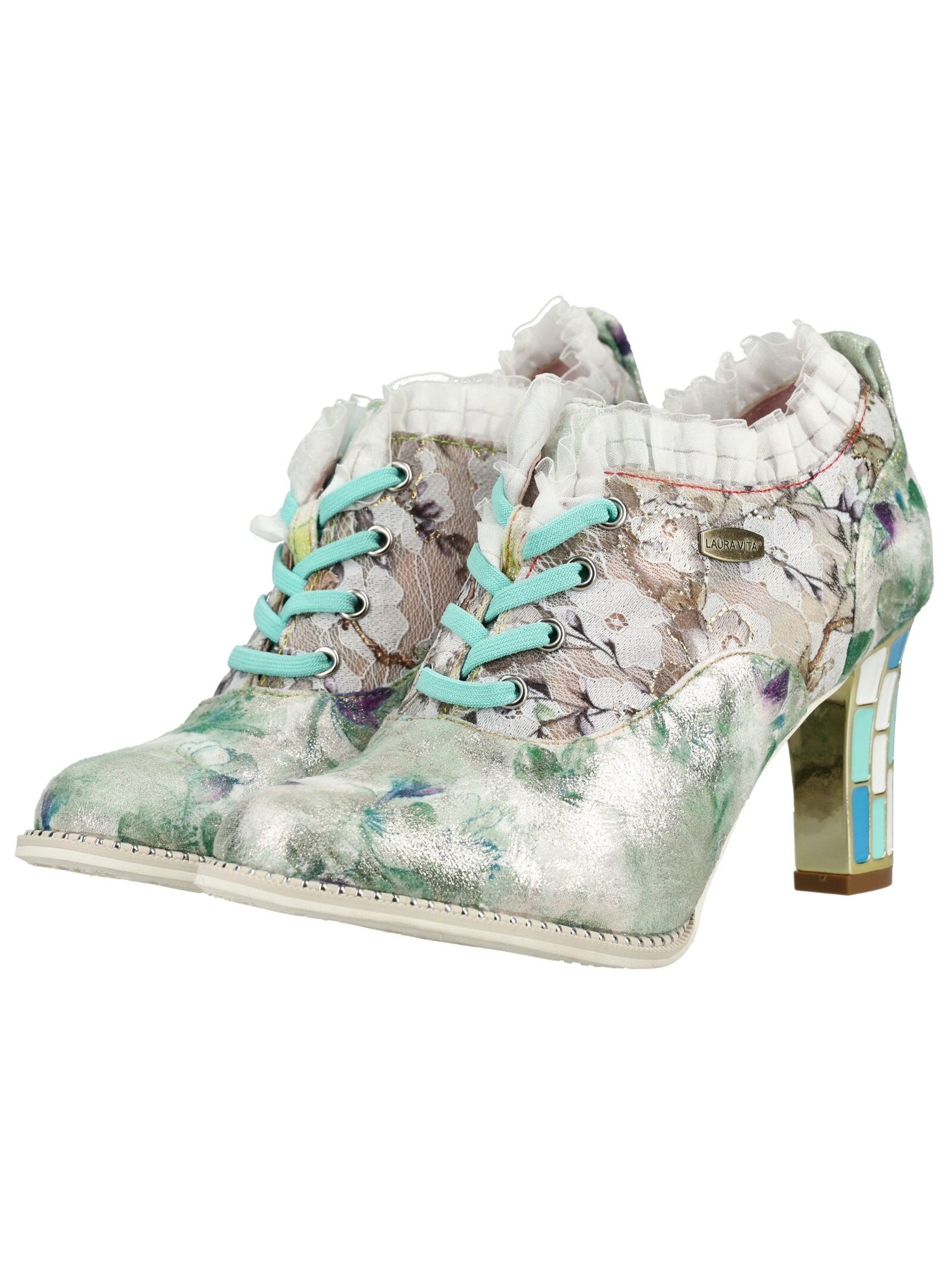 LAURA VITA High-Heel-Pumps »LAURA VITA Stiefelette Textil«