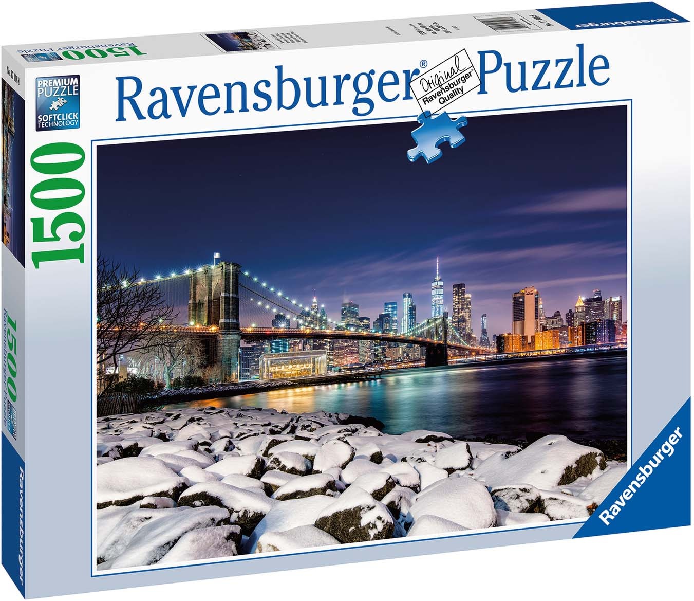 Ravensburger Puzzle »Winter in New York«, Made in Germany, FSC® - schützt Wald - weltweit