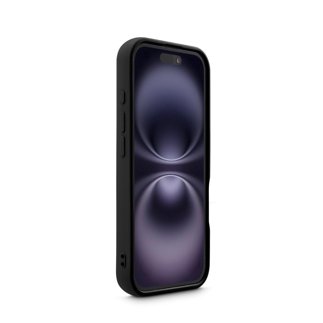Hama Smartphone-Hülle »Handyhülle MagCase "Fantastic Feel" für Apple iPhone 16 Plus, Schwarz«, iPhone 16 Plus, 17 cm (6,7 Zoll)