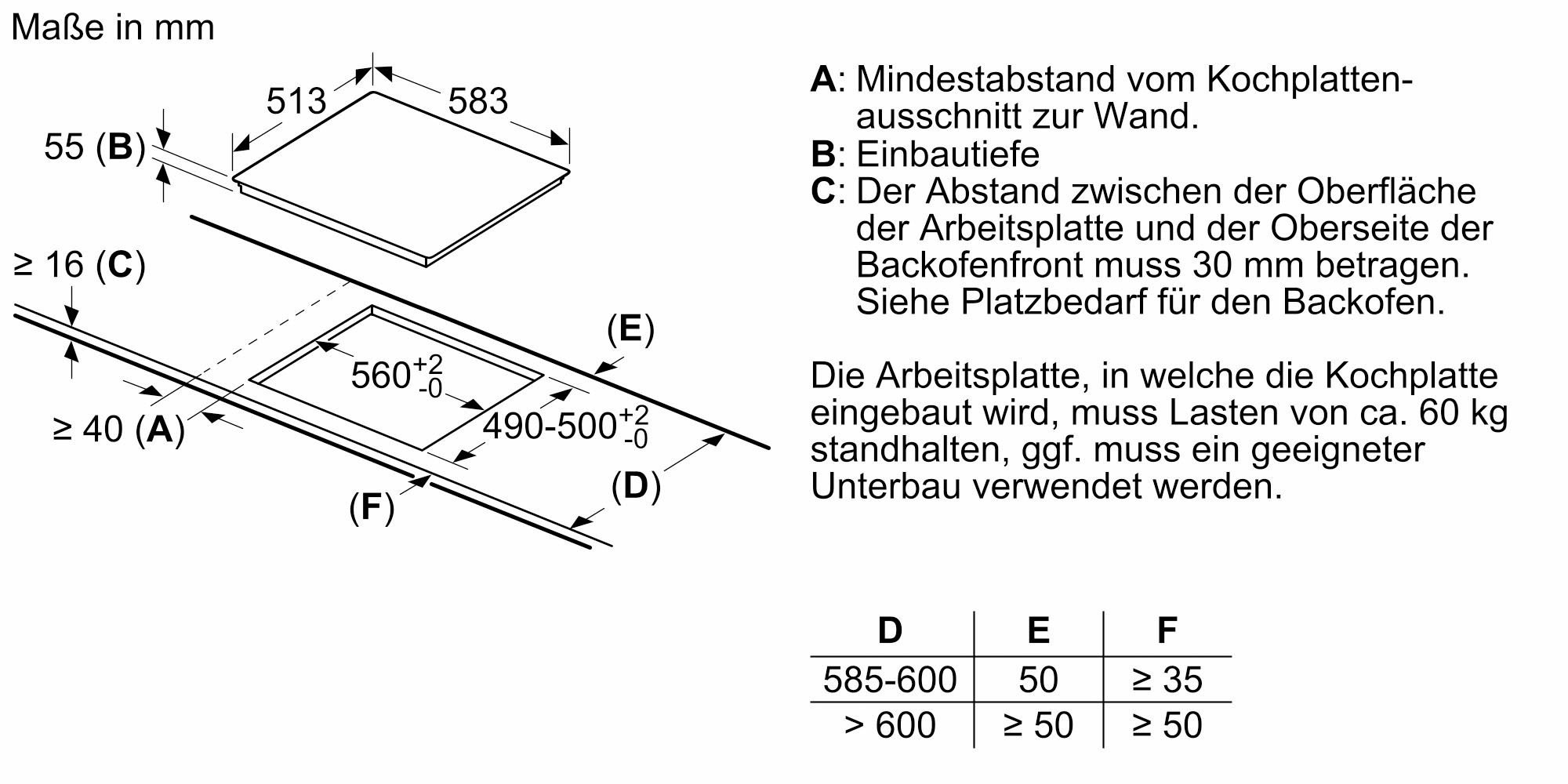 NEFF Backofen-Set »B1CCC0AK3«, mit Teleskopauszug nachrüstbar, mit 5 Beheizungsarten