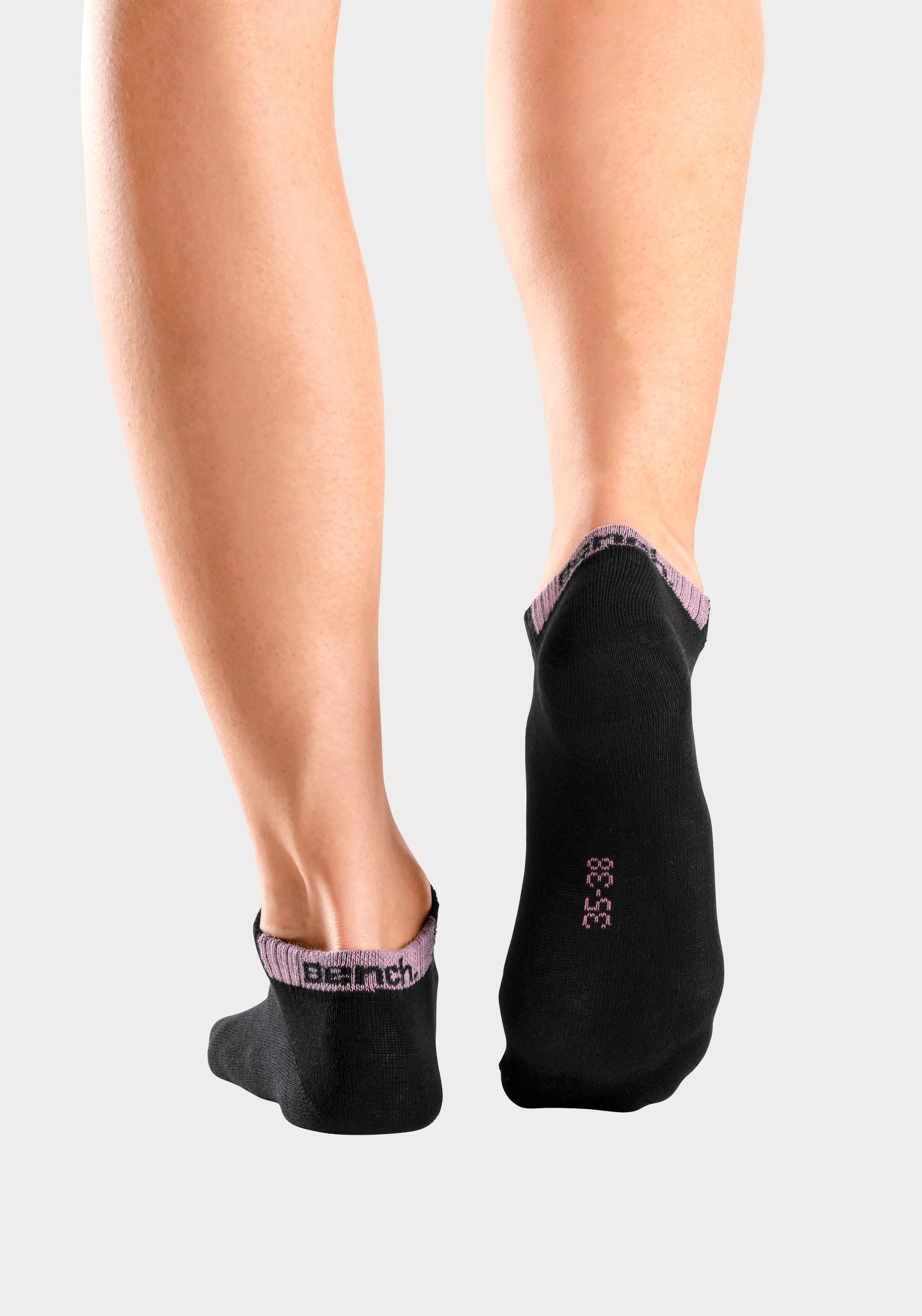 Bench. Sneakersocken, (Packung, 6 Paar), mit unterschiedlichen Designs