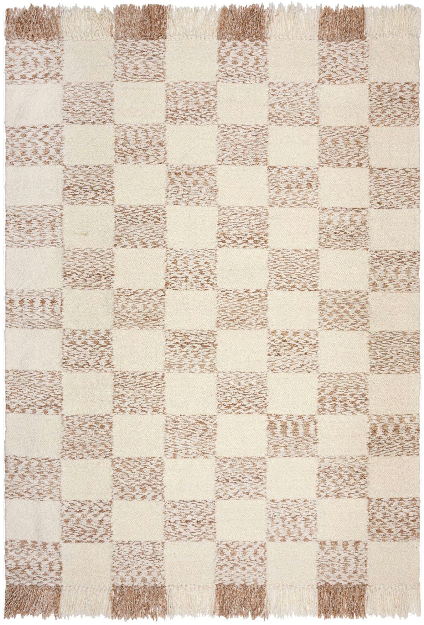 FLAIR RUGS Teppich »Eric«, rechteckig, 4 mm Höhe, Boucle-Effekt Hoch-Tief-F günstig online kaufen