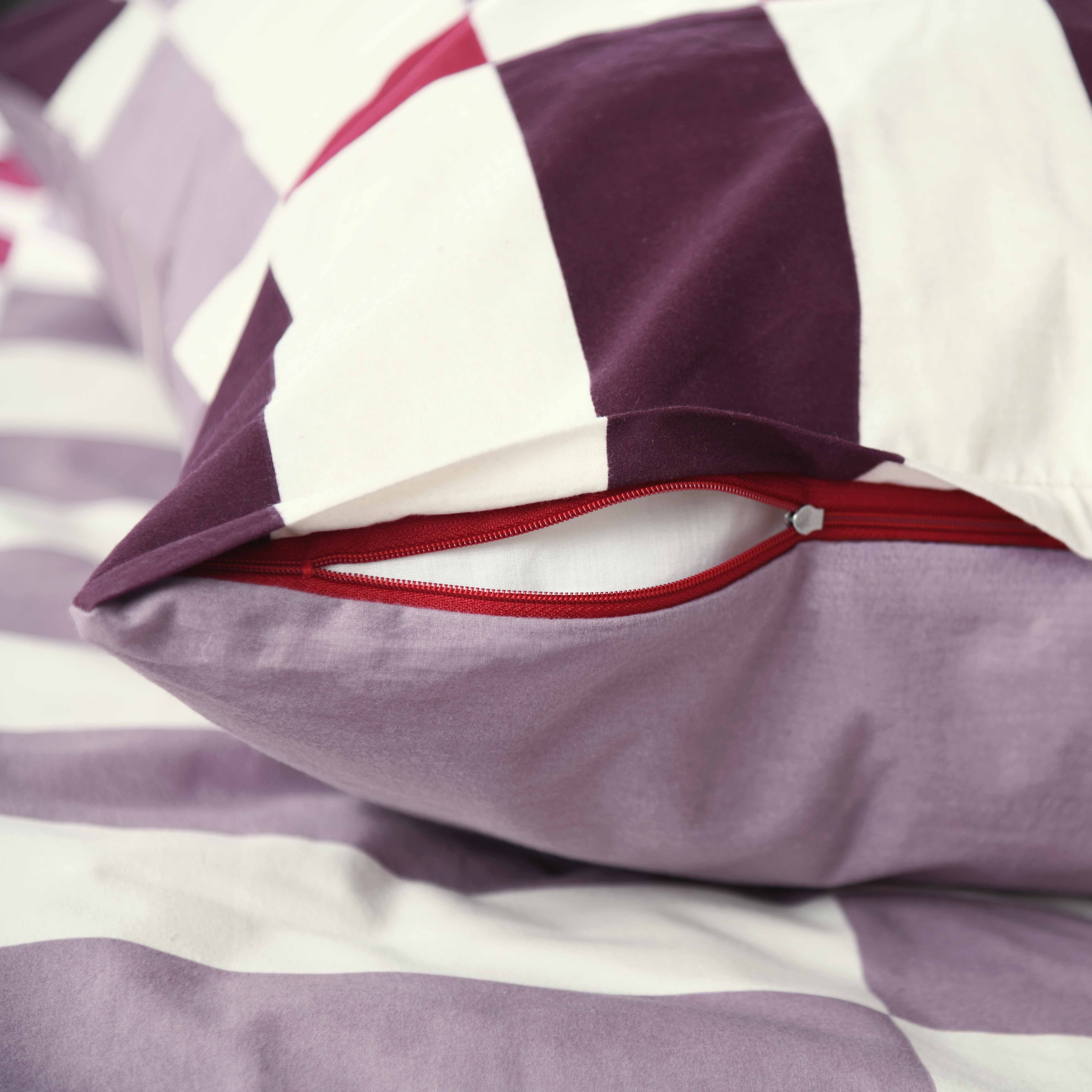 TOM TAILOR HOME Wendebettwäsche »BOLD CHECK in Gr. 135x200cm oder 155x220cm« 2 Stk. tlg. new bedroom, gewebtes Label