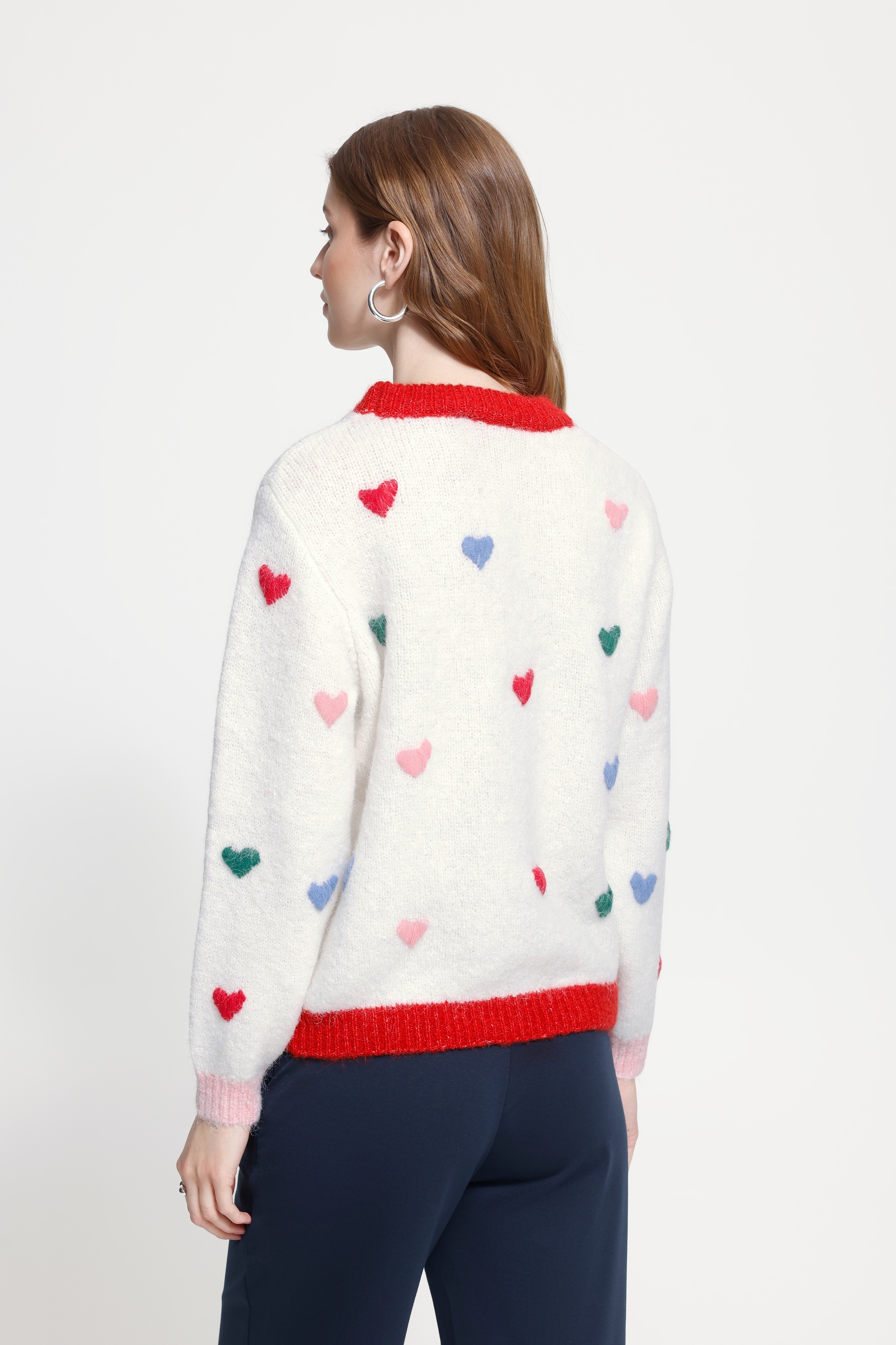 Ichi Strickpullover »Langarm IHBELABLUE«