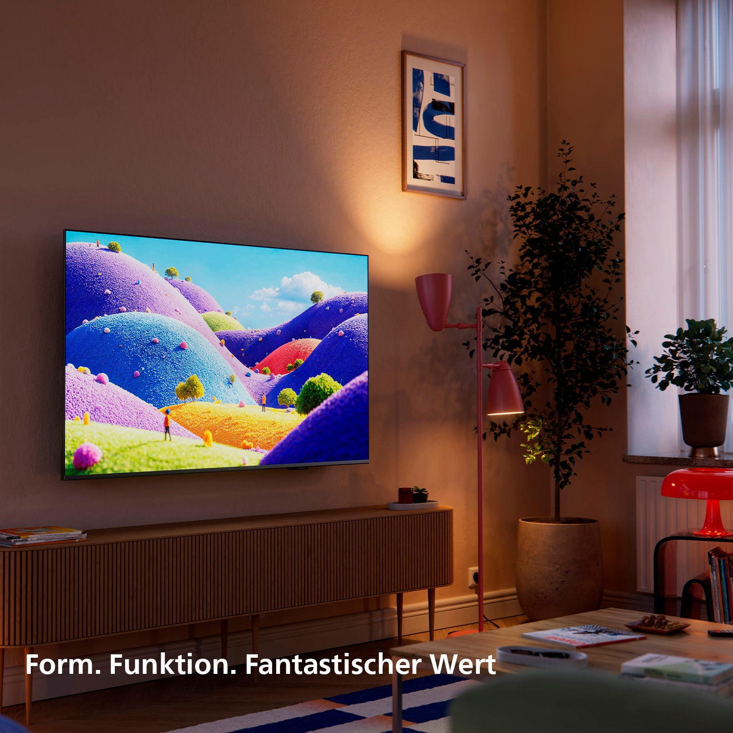 Philips LED-Fernseher »65PUS7061/12« 164 cm/65 ″