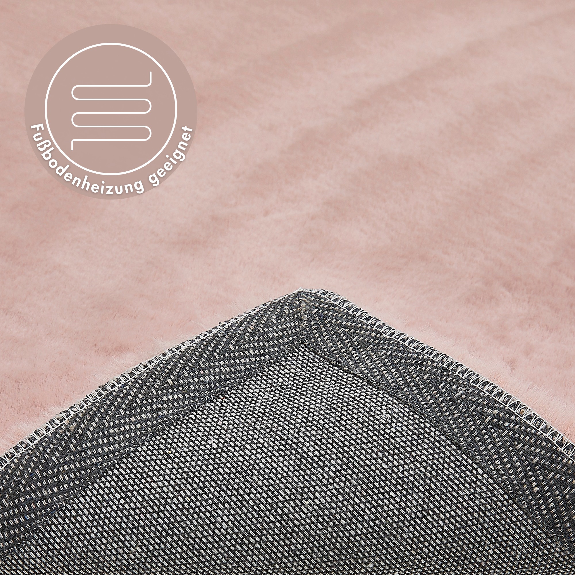 LUXOR living Fellteppich »Novara«, rechteckig, 30 mm Höhe, Kunstfell, Kaninchenfell-Haptik, besonders weicher Hochflor