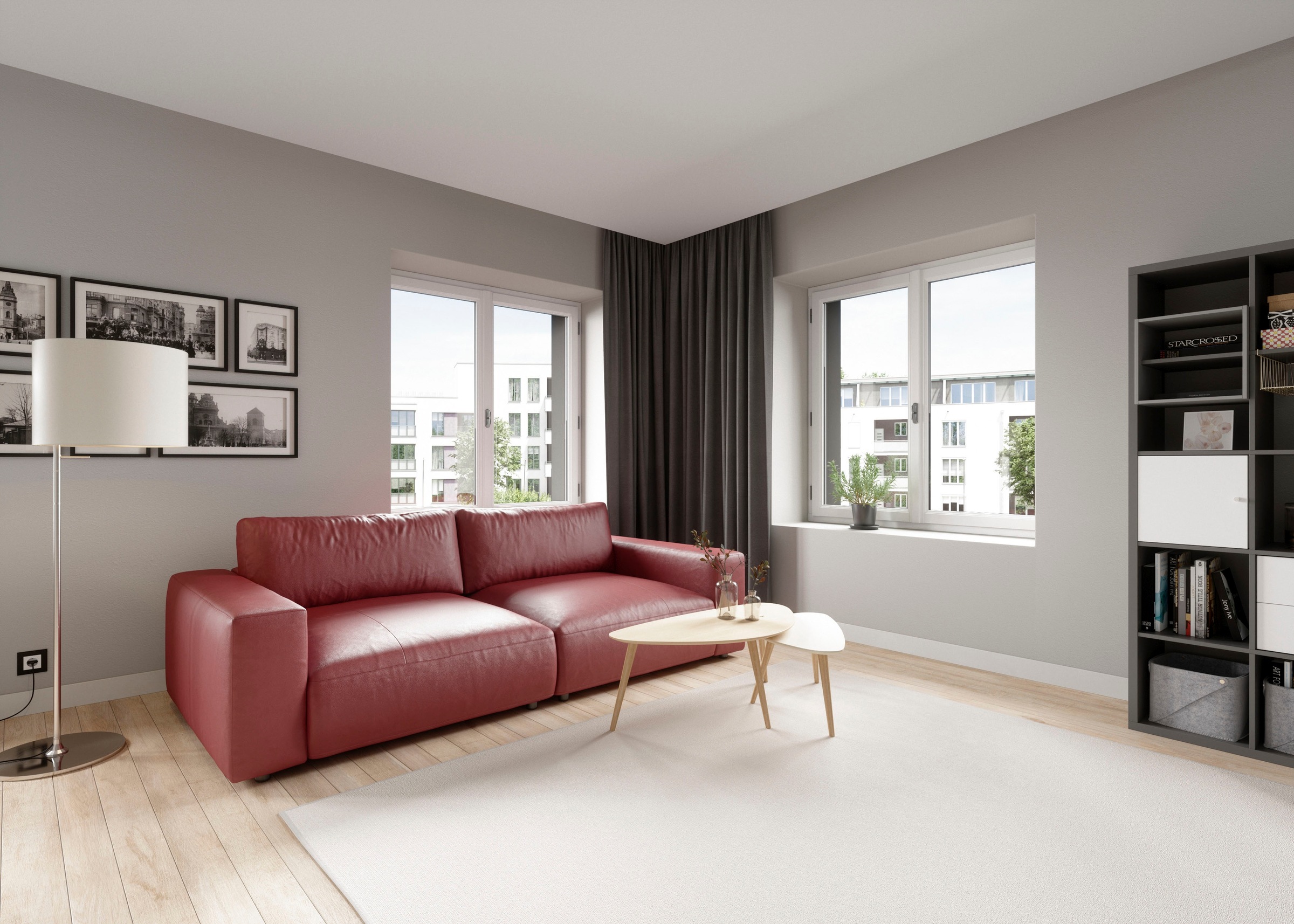 Musterring Big-Sofa »LUCIA«, in vielen Qualitäten und 4 unterschiedlichen Nähten, 2,5-Sitzer