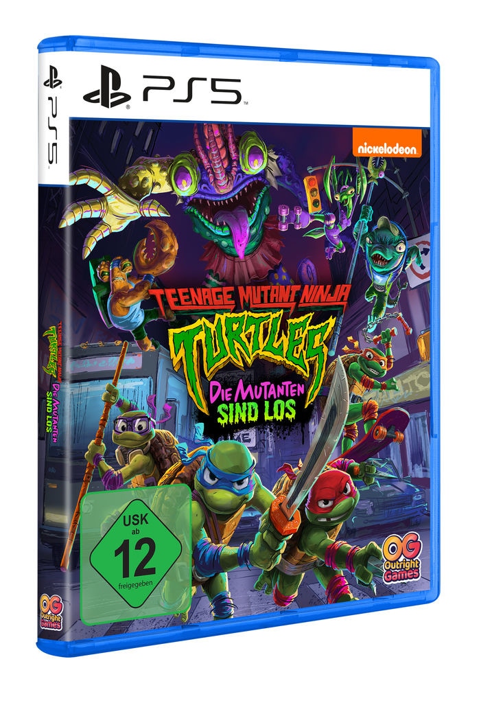 Outright Games Spielesoftware »TMNT - Teenage Mutant Ninja Turtles: Die Mutanten sind los«, PlayStation 5