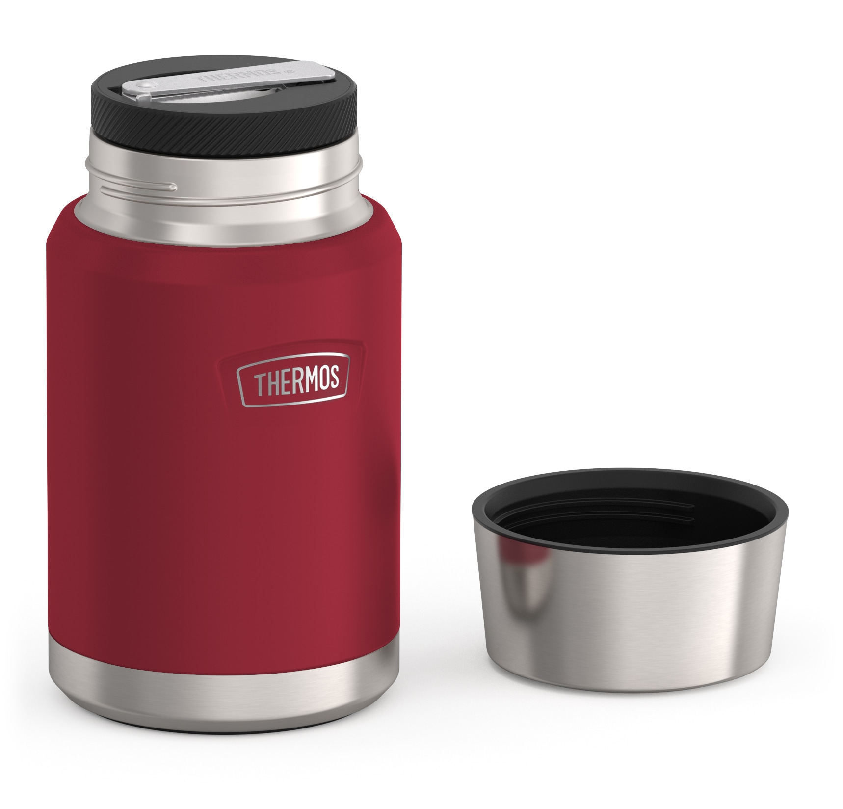 THERMOS Thermobehälter »ICON FOOD JAR, Thermobehälter für Essen, spülmaschinenfest« 1 Stk. tlg. 0,71l, 10h heiß & 24h kalt, dicht & auslaufsicher, mit Löffel