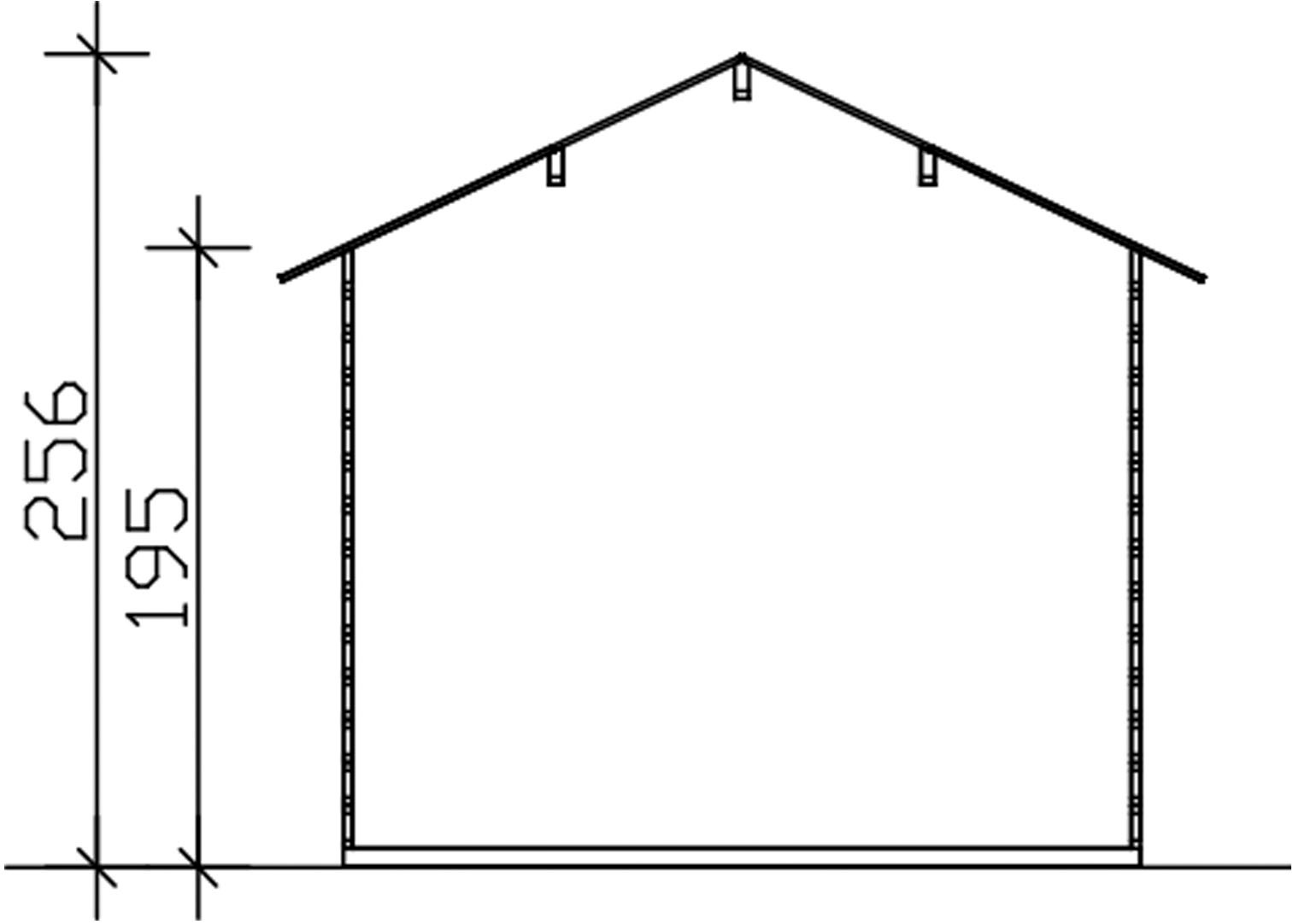 Skanholz Gartenhaus »Porto 1«