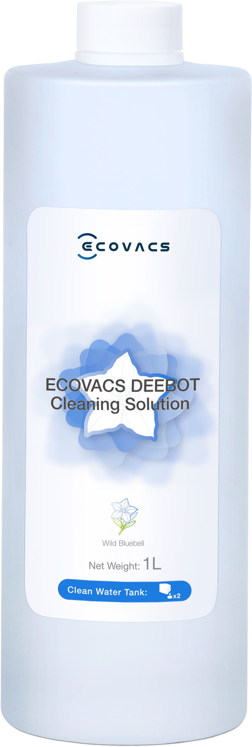 ECOVACS Reinigungskonzentrat »Reinigungslösung 1L«, für Saug-und Wischroboter