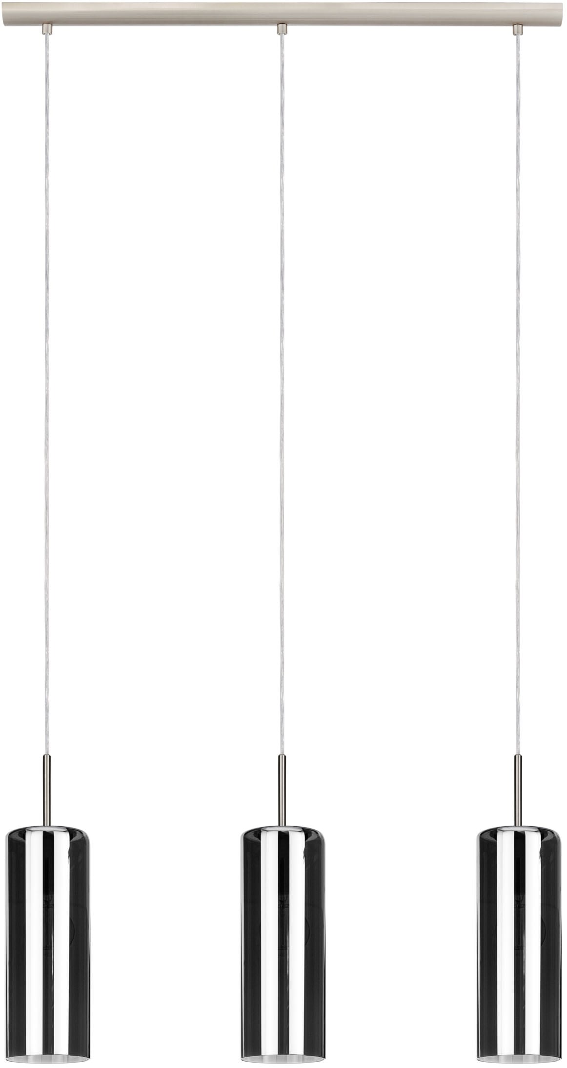 EGLO Hängeleuchte »SELVINO Pendellampe - Stahl - E27 - 3X15W - IP20« E27 1 günstig online kaufen