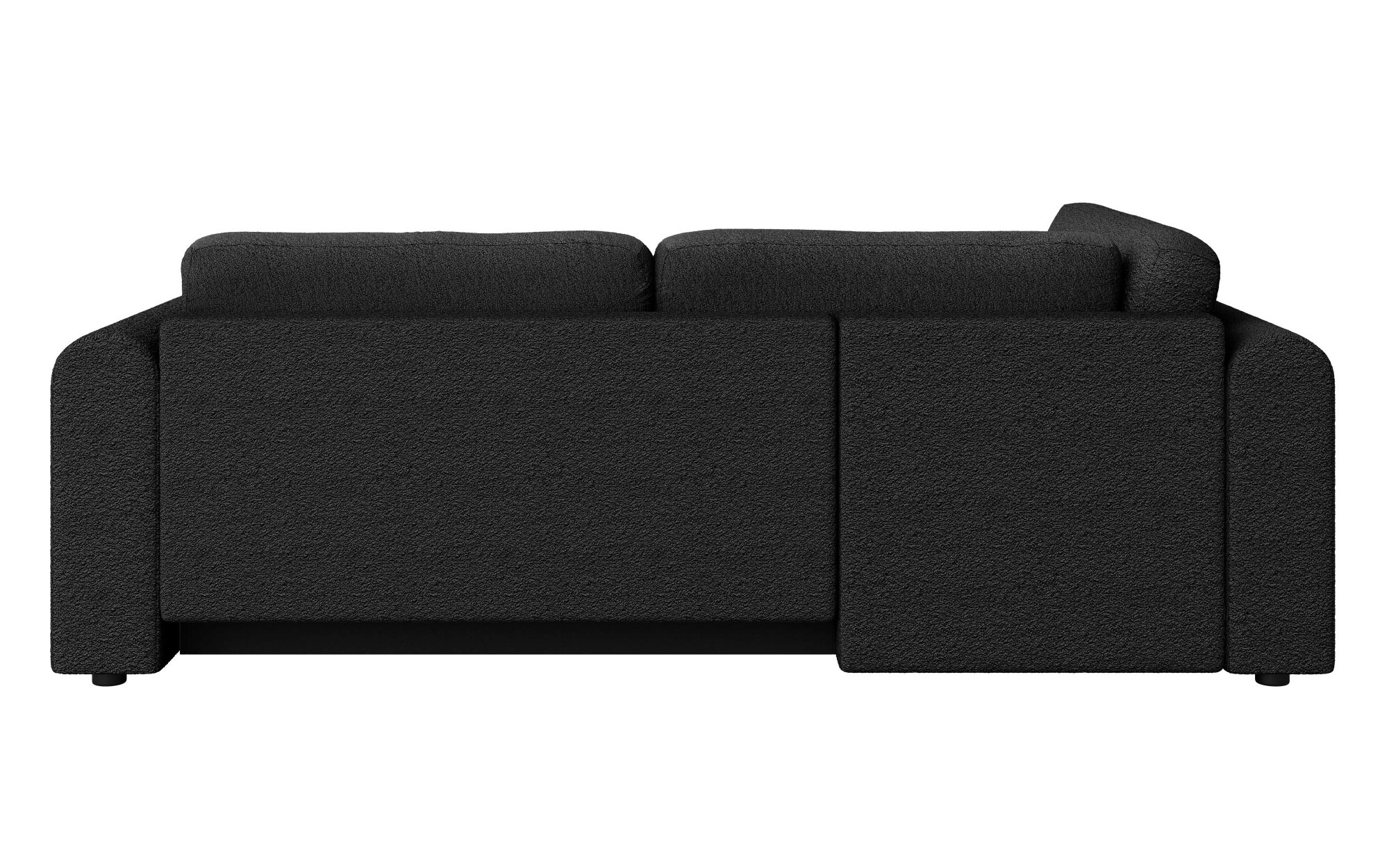 INOSIGN Ecksofa »Zacharia wahlweise Schlafsofa mit Bettkasten, B/T/H 250/166/86 cm«, L-Form mit Wellenunterfederung, Ottomane rechts oder links bestellbar