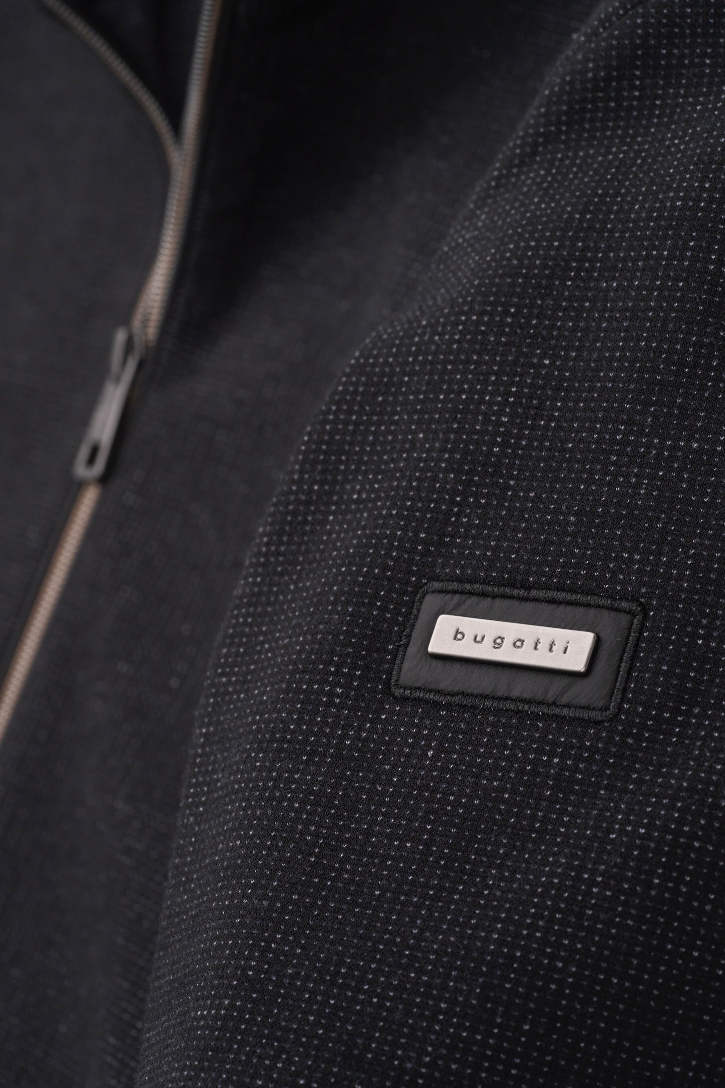 bugatti Sweatjacke, mit leichter Struktur