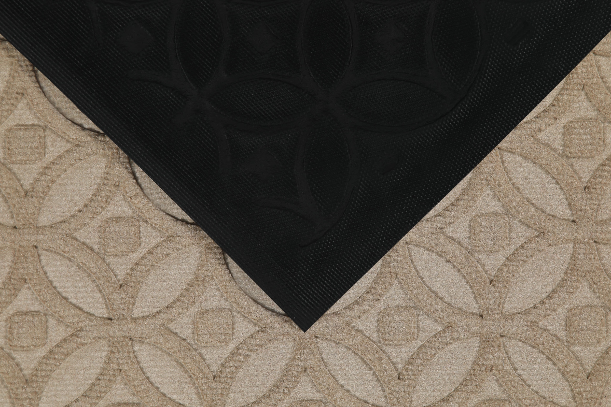 Wecon home Fußmatte »Midnight Mosaic«, rechteckig, 4 mm Höhe, pflegeleicht, rutschfest, Ornamente, Innen & Außen, Schmutzfangmatte