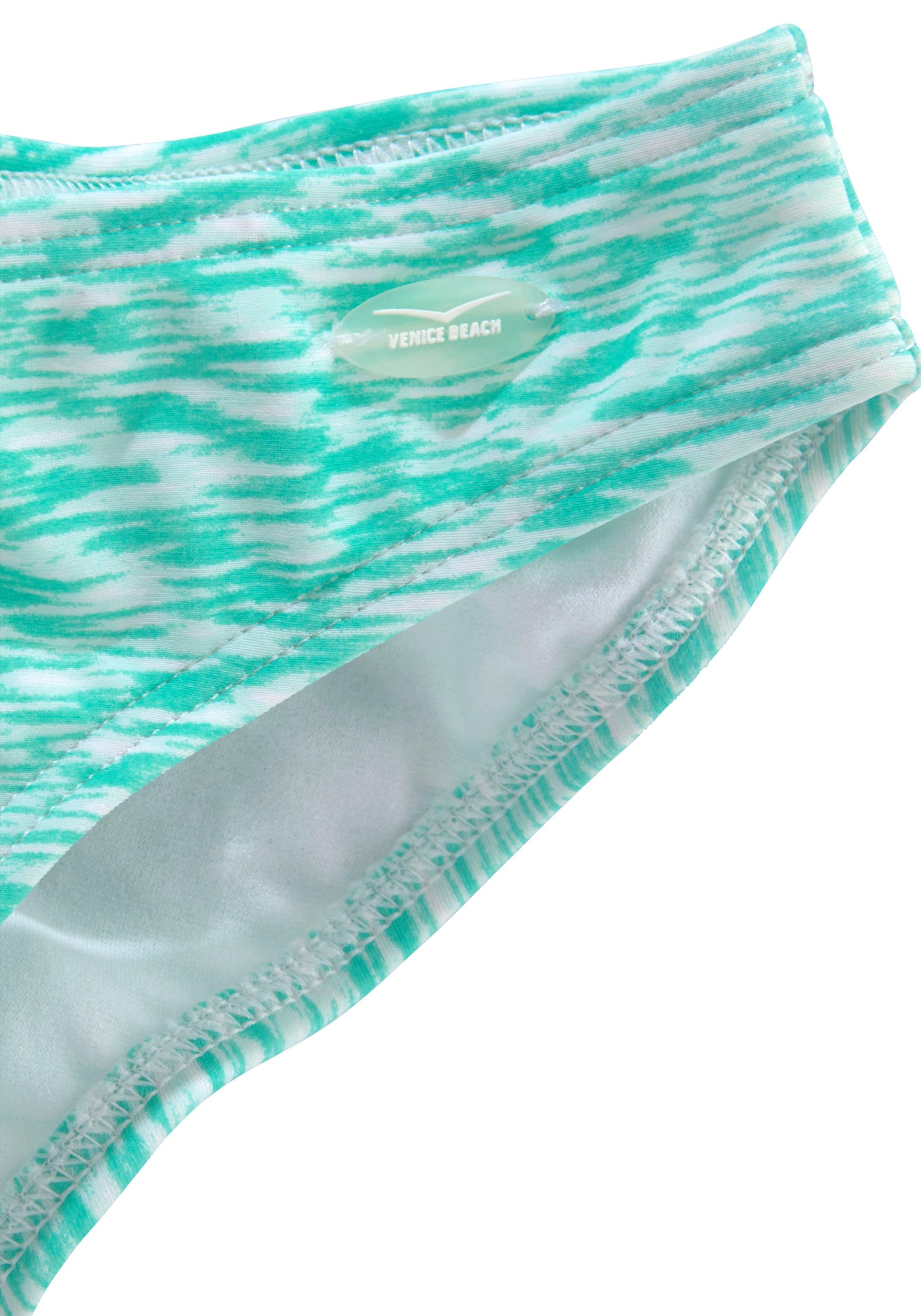 2. Bild von Venice Beach Bandeau-Bikini, in Melange-Optik