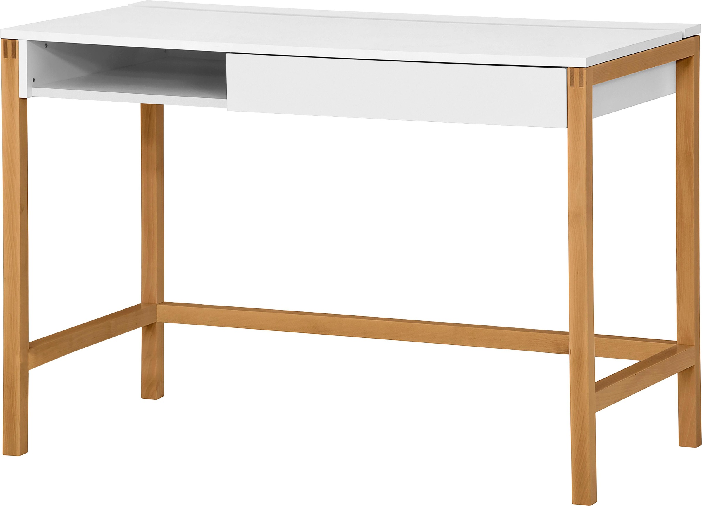 Woodman Schreibtisch »Northgate« im skandinavian Design, Breite 112 cm, FSC günstig online kaufen