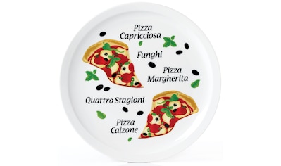 Pizzateller »Margherita«, (Set, 6 St., 6 Pizzateller 30cm), Porzellan, spülmaschinen-...