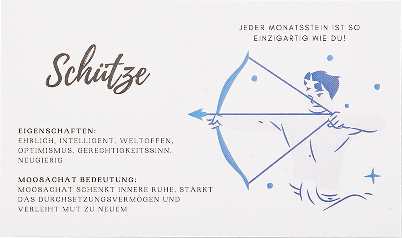 Firetti Kette mit Anhänger »Schmuck Geschenk Halsschmuck Anker/Halskette Sternzeichen Geburtsstein«, Made in Germany - mit Edelstein