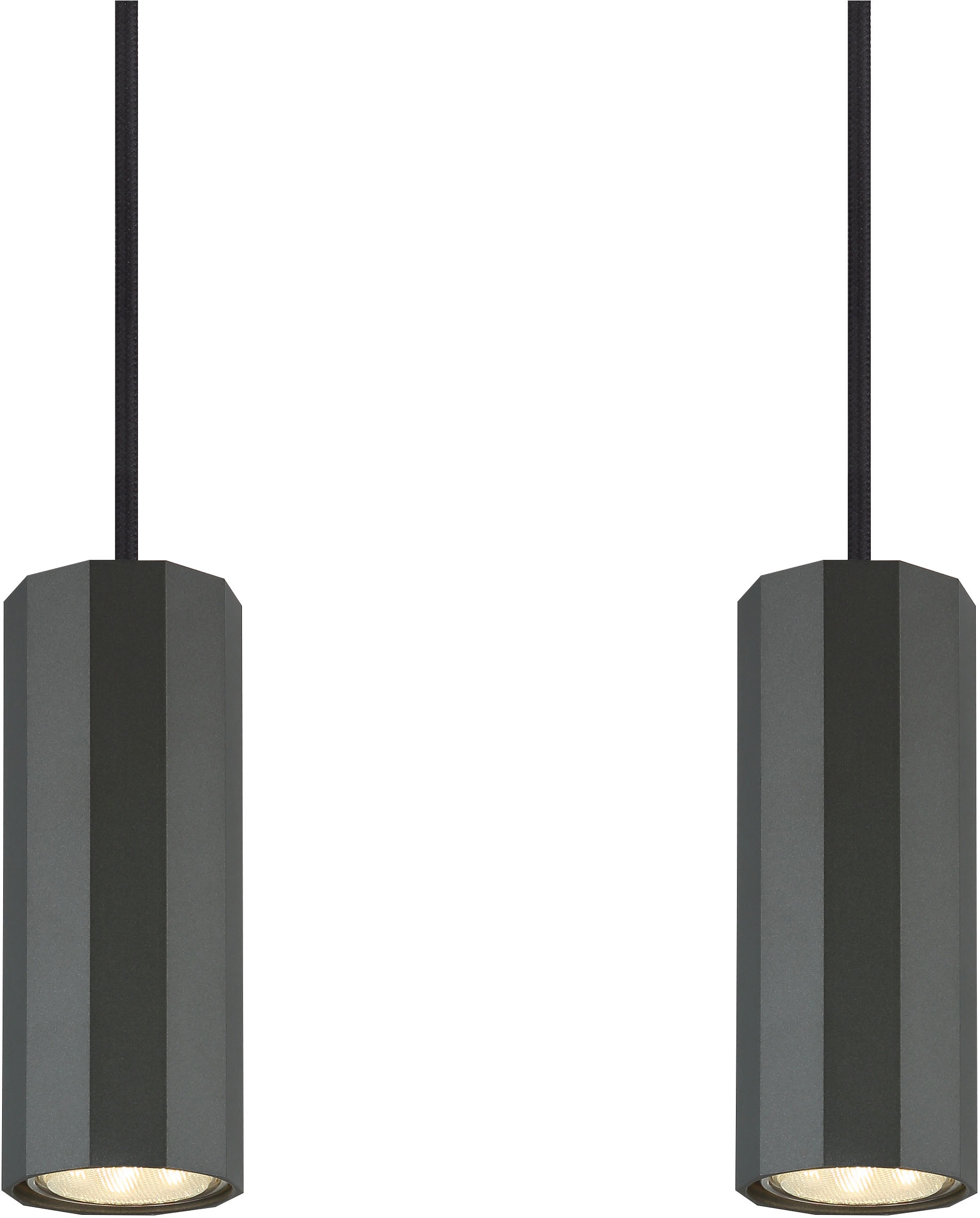 GLOBO LIGHTING Hängeleuchte »JAMES«, Leuchtmittel GU10 | ohne Leuchtmittel, Hängelampe/Pendelleuchte/Esszimmer/Wohnzimmer/Esstisch